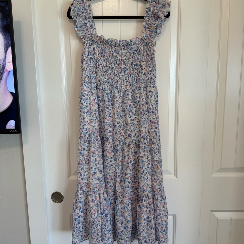 Nanette Lepore flowy floral sundress women's size 8